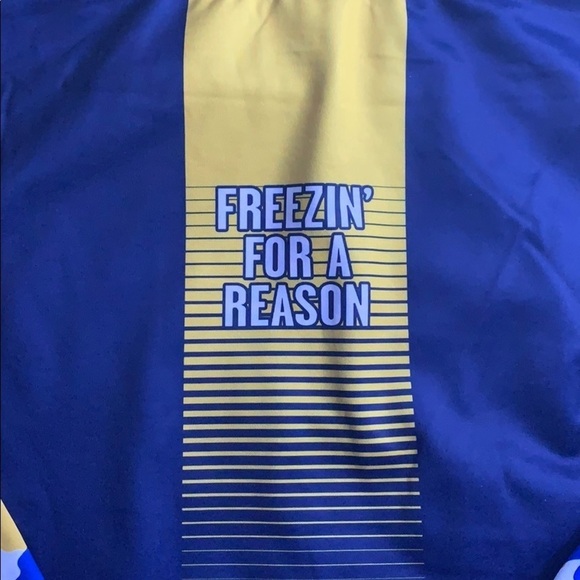 NWOT Polar Bear Plunge Hooded Performance Top NJ Camo medium - Picture 8 of 8